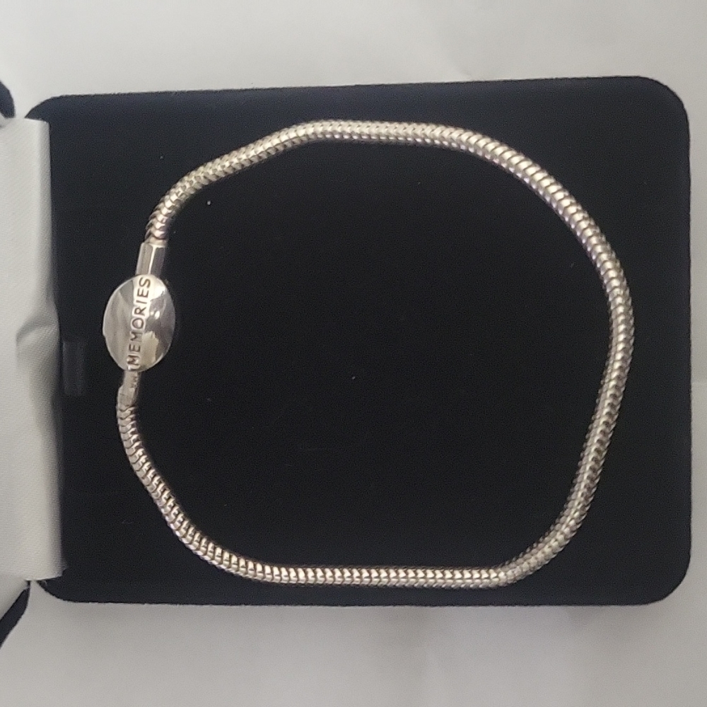 Memories Sterling Silver Charm Bracelet